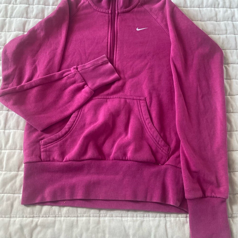 Nike Women's Fuchsia Cowl Neck Sweater